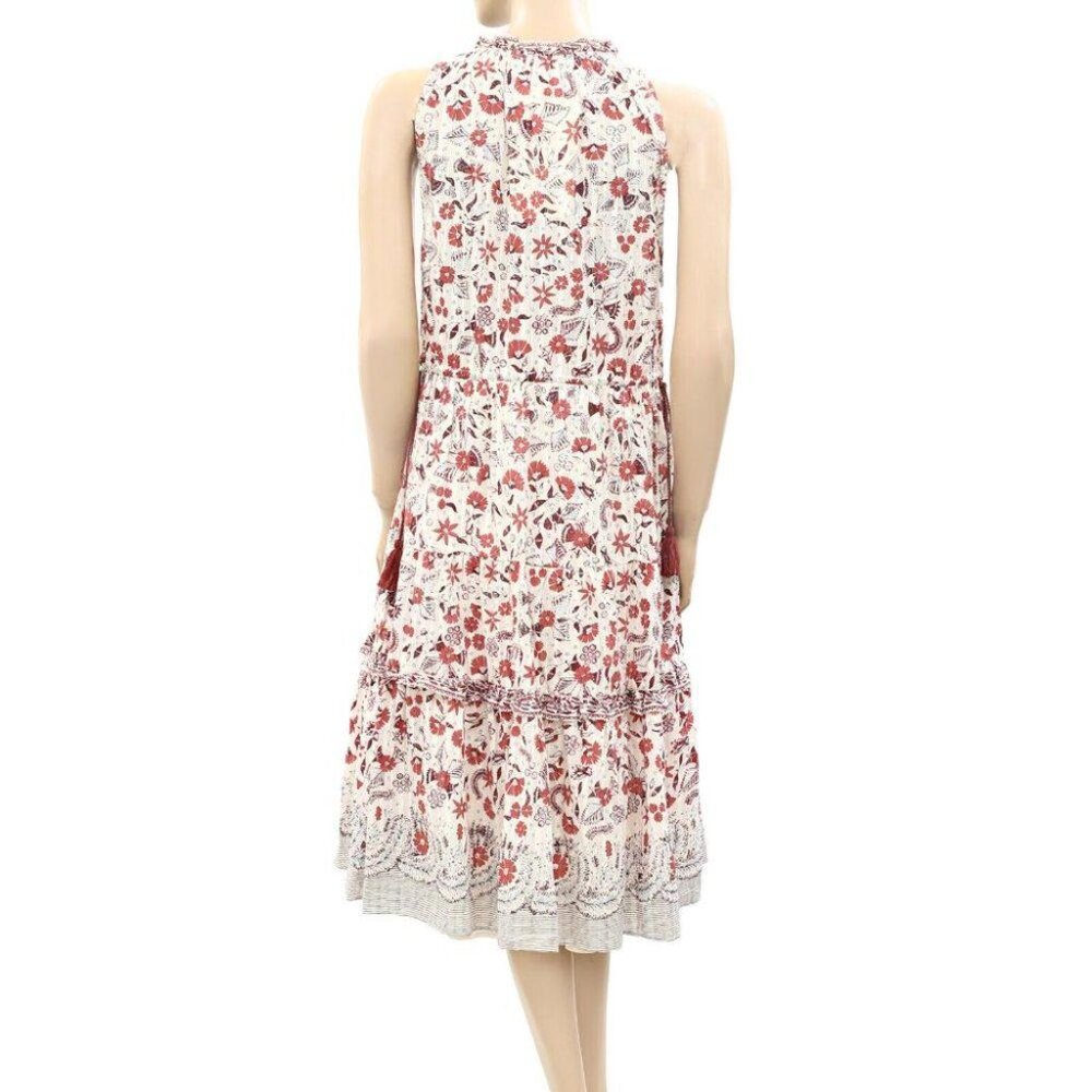 Ulla Johnson Floral Midi Dress Size Small - Picture 4 of 5